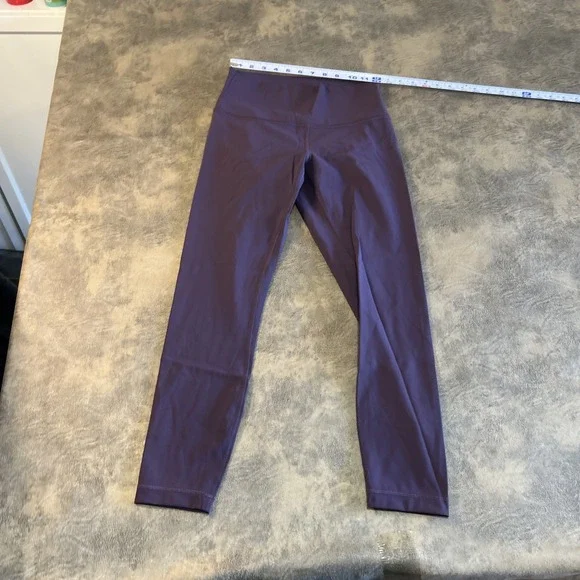 Lululemon Wunder Under High Rise Tight 25" Size 8 Purple - Picture 4 of 9